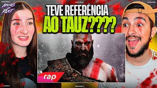 Apenas um react  Rap do Kratos  Eu sou um Deus  7mz Nerd Hits God of War [upl. by Jany]