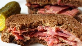 Easy Homemade Pastrami  How to Turn Corned Beef Into Pastrami [upl. by Wystand417]