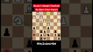 Queens Gambit DeclinedMy Best Chess Games chess queengambit [upl. by Beauchamp]