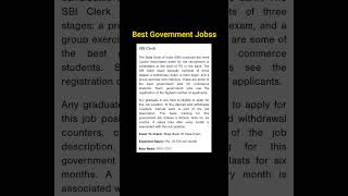 Best Government Jobs for COMMERCE STUDENTS After12UPSCLICBANKRBISSC [upl. by Kera741]