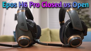 Epos H6 Pro Open Review vs Closed back  Which one is better [upl. by Rebel]