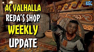 AC Valhalla  REDAs SHOP WEEKLY UPDATE  22nd Oct 2024 [upl. by Seessel862]