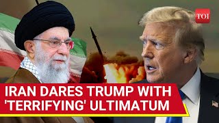 Iran Warns Donald Trump Against Pressure Policy  US Will Fail And Face [upl. by Ainwat939]