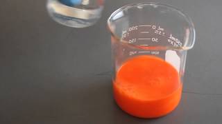 adding mercury nitrate to potasium iodide water and silver iodide solid [upl. by Karen797]