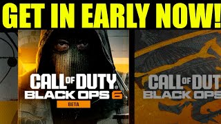 How to get into the Black Ops 6 Beta NOW Ps5 ps4 xbox pc [upl. by Notwen598]