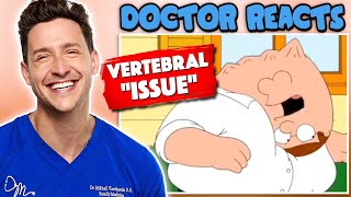 Doctor Reacts To Family Guy Medical Scenes [upl. by Legyn]