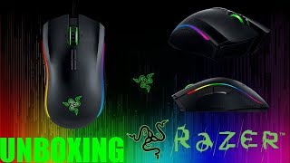 déballage souris RAZER Mamba  Support pour Casques [upl. by Bolan]