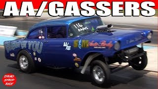 Ohio Outlaw AA Gassers Nostalgia Drag Racing [upl. by Nadnarb415]