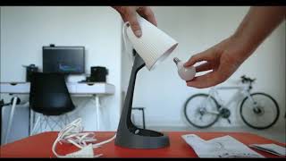 IKEA Svallet Table Lamp – Work Lamp – Lampu Meja IKEA – Lampu Bilik [upl. by Venuti]