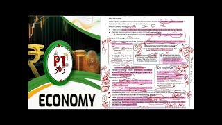 Vision IAS PT 365 ECONOMY 2024 part 1 upsc ias pt365economy [upl. by Samtsirhc]