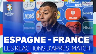 🏆 EURO 2024  Mbappé Deschamps Kolo Muani Les Bleus déçus après lélimination [upl. by Aldarcy]