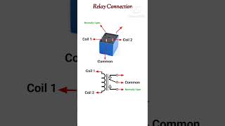 Relay connection  shorts relay electroniccomponents rahulkielectronic [upl. by Porte414]