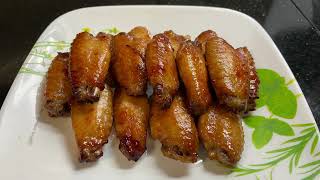 OVENBAKED TERIYAKI BBQ CHICKEN WINGS chickenrecipe bakedbbq MyWinzy [upl. by Aicaca313]