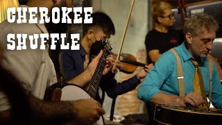 Cherokee Shuffle  Bluegrass Jam in Bangkok [upl. by Reisinger]