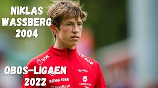 Niklas Jensen Wassberg  OBOSLIGAEN  2022 [upl. by Odine837]