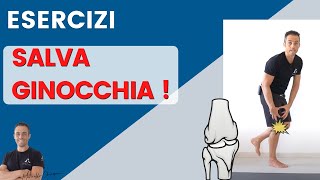 Ecco i migliori esercizi quotSALVA  GINOCCHIAquot beneficio immediato [upl. by Irok389]