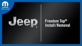 Freedom Top® InstallRemoval  How To  2025 Jeep Gladiator [upl. by Lada317]