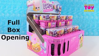 Shopkins Real Littles Full Case 2 Pack Blind Bag Opening Toy Review  PSToyReviews [upl. by Ylrrad]