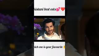 Pakistani best osts 💕❤️💕 drama popular pakistan terebin humsafar wahajali [upl. by Amluz134]