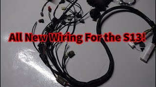 Nissan Silvia S13 Wiring Why Its Worth the Effort [upl. by Airdnekal39]