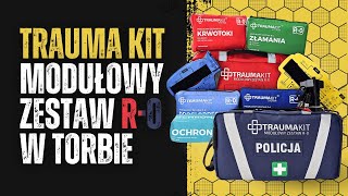 TRAUMA KIT Modułowy Zestaw R0  Torba  AEDMAXPL [upl. by Aissenav]