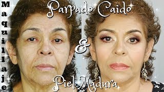 Maquillaje De Ojos Parpados Caidos  Paso A Paso Profesional GlamJackie [upl. by Enovi]