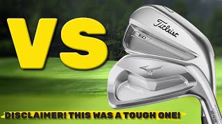 Titleist T150 Iron Vs Mizuno 243 Testing TWO GREATS Which One Will Win [upl. by Lucilia]