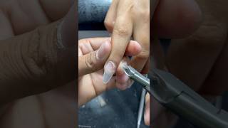 How to cut cuticle with glam nail cuticle cutter thenailshoot nails nailart naildesign [upl. by Normi50]