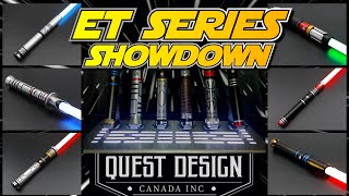 ET Series Lightsaber Showdown  Whats My Top Pick  The BEST Lightsaber Displays [upl. by Floss843]