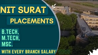 SVNIT SURAT NIT SURAT PLACEMENTS  SVNIT PLACEMENT BTech MTech MSc [upl. by Nari]