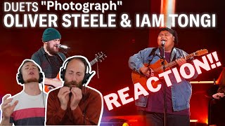 Reaction to Beautiful Iam Tongi amp Oliver Steele cover of Ed Sheerans quotPhotographquot  American Idol [upl. by Arathorn391]