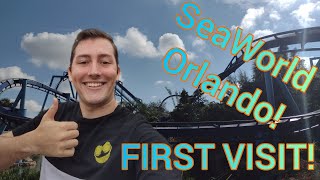 FIRST VISIT TO SEAWORLD ORLANDO  SeaWorld Vlog October 3rd 2024 [upl. by Wilie]