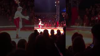 Big Apple Circus Clown Paquin Jr Catching Teddy Bear Roncalli Circus  Lincoln Center New York City [upl. by Dihaz456]