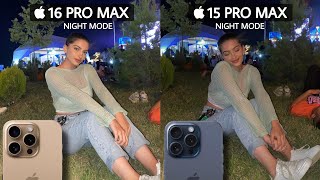 iPhone 16 Pro Max Vs iPhone 15 Pro Max Night Mode Camera Test Comparison [upl. by Bille321]