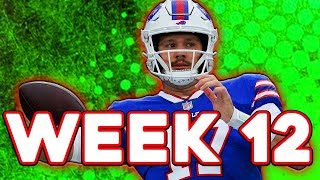 NFL DraftKings Picks  FanDuel Picks Week 12 [upl. by Niwde9]