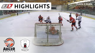 SCC Adler Berlin vs Eisbären Juniors Berlin  Regionalliga Ost  2023  HIGHLIGHTS [upl. by Robena871]