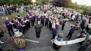 Brighouse amp Rastrick Band  Whit Friday Lydgate 2023 Knight Templar [upl. by Doscher]