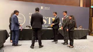 Closing Ceremony  17th National Law School Trilegal Arbitration Moot [upl. by Mohandis]