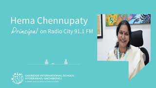 Principal Oakridge Hyderabad on Radio City 911 FM [upl. by Illoh]