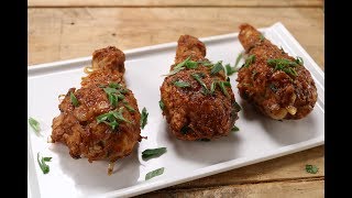 Spicy Chicken Leg  Sanjeev Kapoor Khazana [upl. by Sinoda]