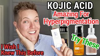 KOJIC ACID for Hyperpigmentation  Best Dark Spot Treatment [upl. by Bergess]