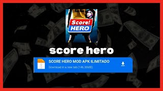 Score hero atualizado 2024 com dinheiro infinito e vida infinita [upl. by Eatnoid]