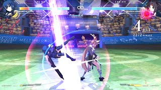 POWERED CIEL vs USHIWAKAMARU Hardest Difficulty Melty Blood Type Lumina [upl. by Akirderf]