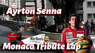 Ayrton Senna Monaco Tribute Lap Mclaren Mp44  Assetto Corsa [upl. by Rafe211]