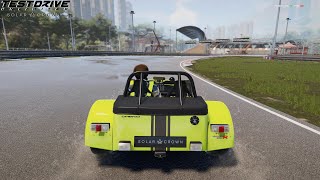 TDUSC Caterham Seven 620R 16  Free Roam amp Only Open Wheels 4KPS5 [upl. by Amaj]