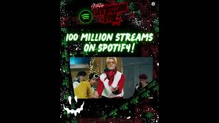 Stray Kids Christmas EveL  100 Million Streams on Spotify StrayKids ChristmasEveL [upl. by Ajaj488]