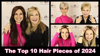 The Top 10 Hair Pieces of 2024 Shown in Top Colors Official Godivas Secret Wigs Video [upl. by Ollayos125]