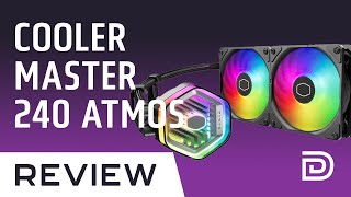 Cooler Master 240 Atmos ARGB AIO Review [upl. by Notslar]