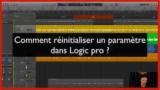 Réinitialiser un paramètre dans Logic pro [upl. by Norit]