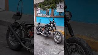 Italika TC250 modificada bobber chopper proyecto [upl. by Erreid674]